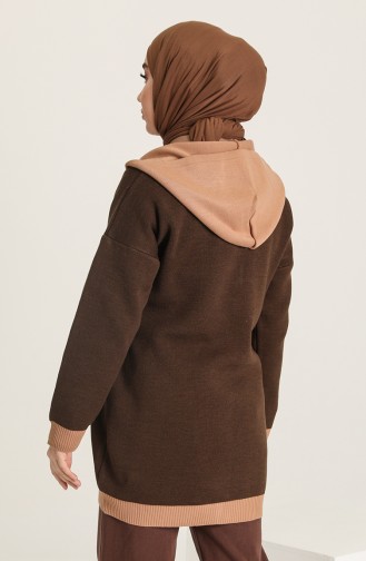 Braun Strickjacke 4402-05