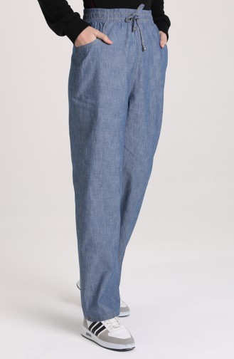 Pantalon Bleu marine clair 3605B-01