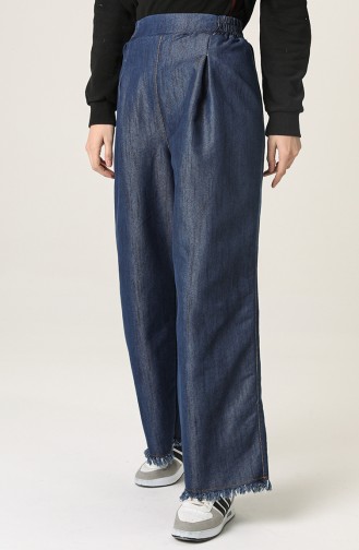 Dark Navy Blue Pants 3608-01