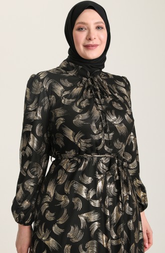 Habillé Hijab Or 6028-01