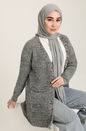 Dark gray Vest 4371-04