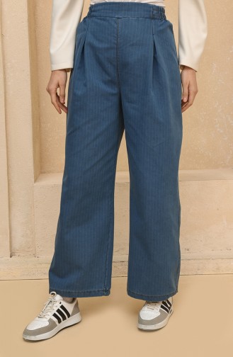 Pantalon Bleu Jean 3607A-02