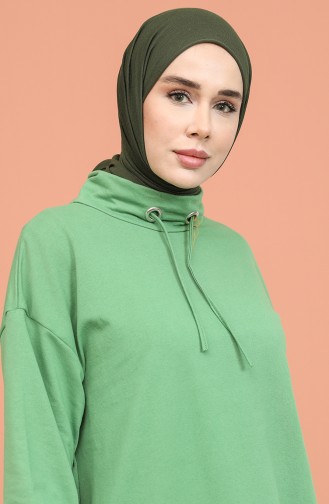 Pistachio Green Sweatshirt 3024-16