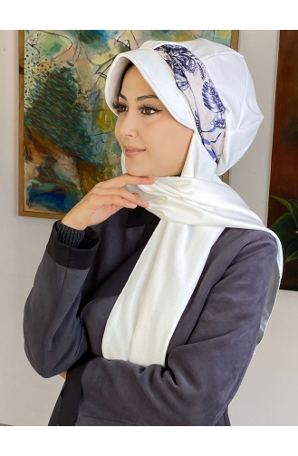 Hellblau Praktischer Turban 127OCKTBRT-03