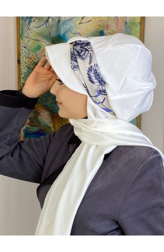 Hellblau Praktischer Turban 127OCKTBRT-03