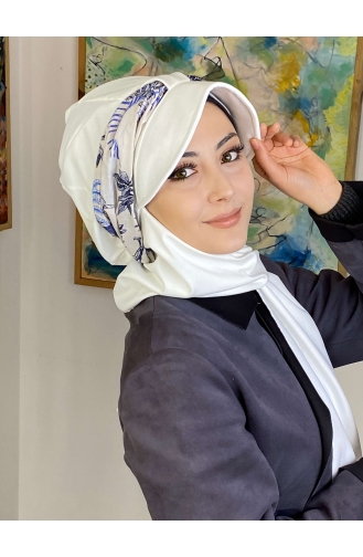 Hellblau Praktischer Turban 127OCKTBRT-03