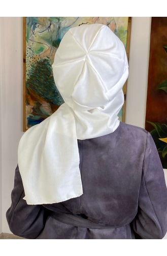 White Ready to wear Turban 127OCKTBRT-05