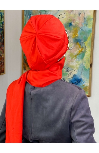 Vermilion Ready to Wear Turban 527OCKTBRT-02