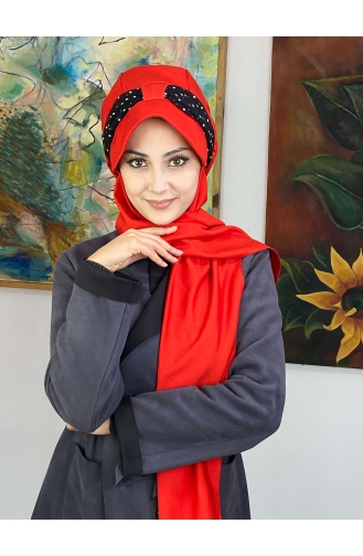 Vermilion Ready to Wear Turban 527OCKTBRT-03