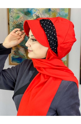 Vermilion Ready to Wear Turban 527OCKTBRT-03