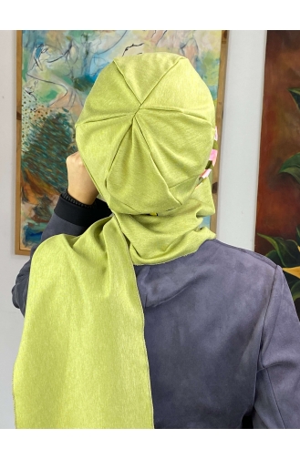 Pistaziengrün Praktischer Turban 327OCKTBRT-02