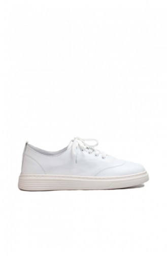 White Casual Shoes 581ZA2021.Beyaz