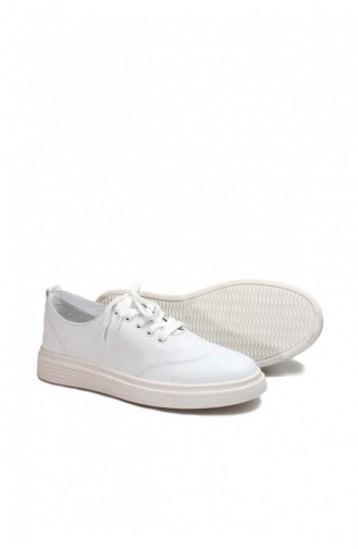 White Casual Shoes 581ZA2021.Beyaz
