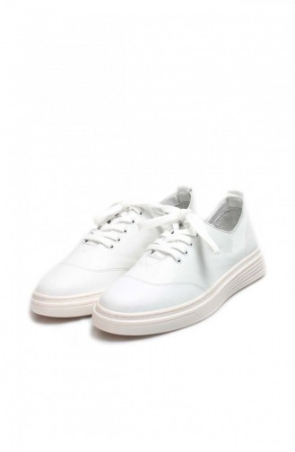 White Casual Shoes 581ZA2021.Beyaz