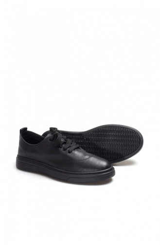 Black Casual Shoes 581ZA2021.Siyah