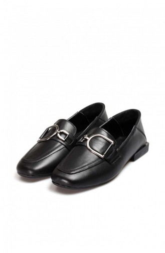 Black Casual Shoes 581ZA4224.Siyah