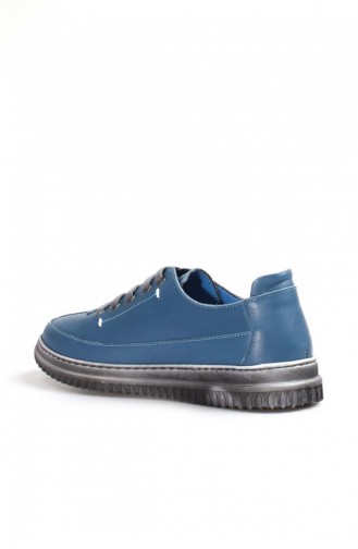 Chaussures de jour Bleu Jean 583ZA402.Kot