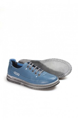 Chaussures de jour Bleu Jean 583ZA402.Kot