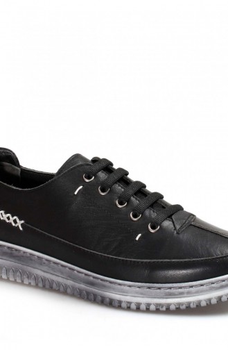 Chaussures de jour Noir 583ZA402.Siyah