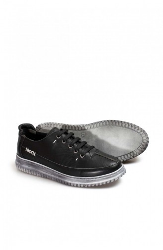 Black Casual Shoes 583ZA402.Siyah