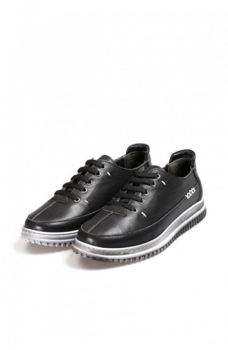 Black Casual Shoes 583ZA402.Siyah