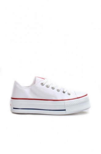 Kadın Sneaker Ayakkabı 620Za1907 Beyaz