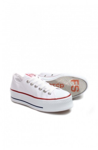 Kadın Sneaker Ayakkabı 620Za1907 Beyaz
