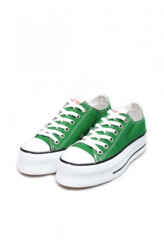 Kadın Sneaker Ayakkabı 620Za1907 Yeşil
