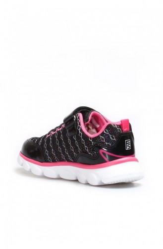 Unisex Çocuk Sneaker Ayakkabı 991Xa1259 Siyah Fuşya