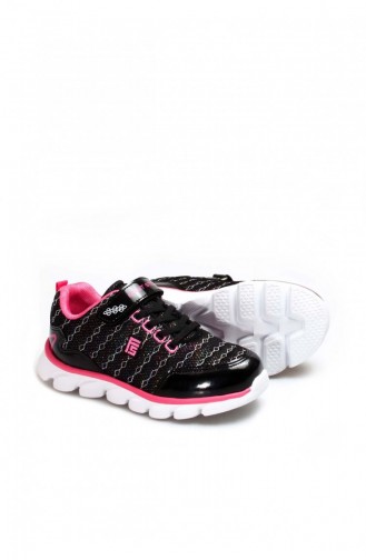 أحذية الأطفال أسود 991XA1259.Siyah Fuşya