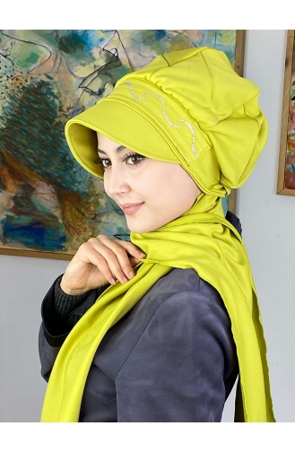 Light Green Ready to wear Turban 2TŞŞAP27OCK-02