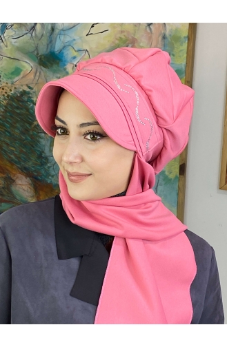 Pink Ready to Wear Turban 2TŞŞAP27OCK-07