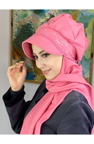 Pink Ready to Wear Turban 2TŞŞAP27OCK-07