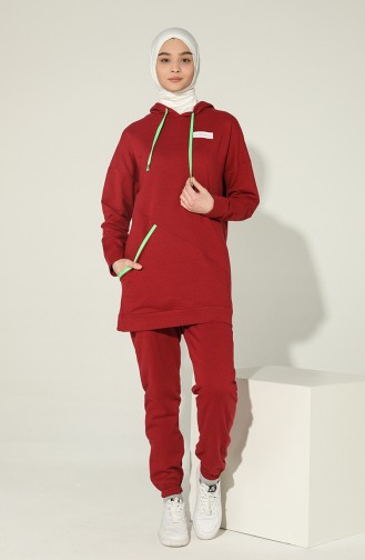 Claret Red Tracksuit 50121-04