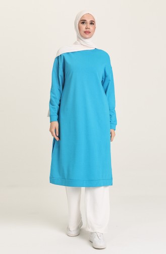 Sweatshirt Turquoise 3022-17