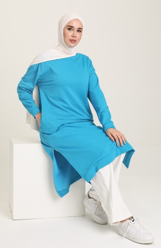 Turquoise Sweatshirt 3022-17