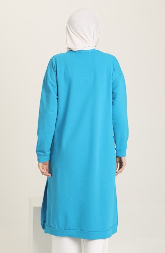 Turquoise Sweatshirt 3022-17