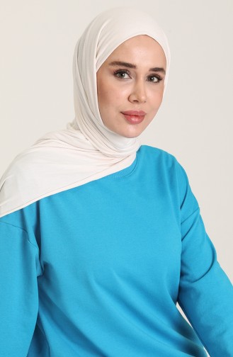 Sweatshirt Turquoise 3022-17