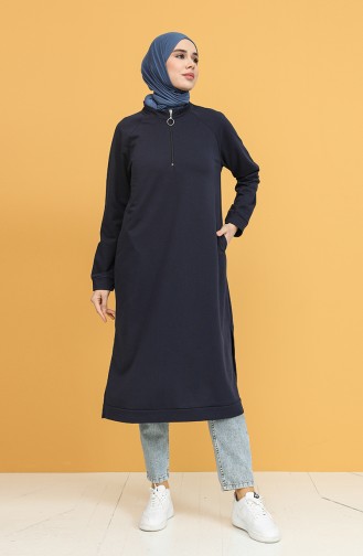 Sweatshirt Bleu Marine 3023-04