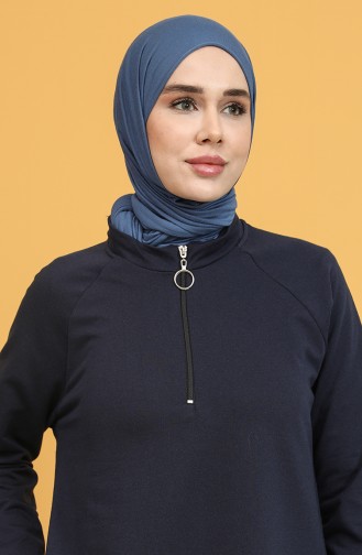Sweatshirt Bleu Marine 3023-04
