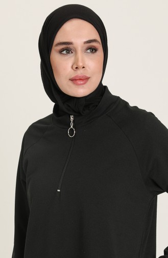 Sweatshirt Noir 3023-10