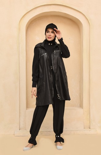 Black Modest Swimwear 228399-01