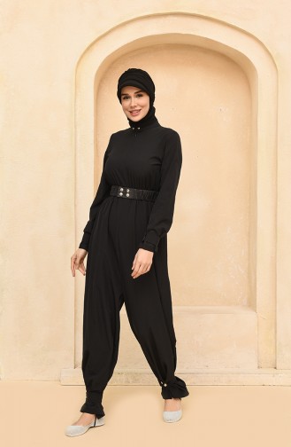 Black Modest Swimwear 228399-01