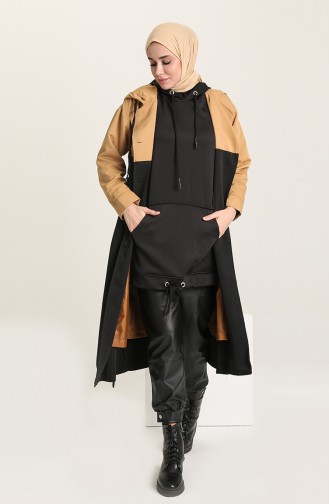 Camel Trench Coats Models 1121-01