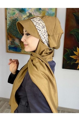 Milk Coffee Ready to Wear Turban 1727OCKTBRT-01