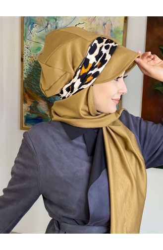 Milk Coffee Ready to Wear Turban 1727OCKTBRT-02