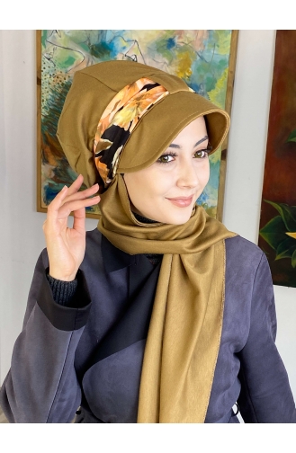 Milk Coffee Ready to Wear Turban 1727OCKTBRT-03