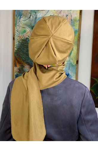 Milk Coffee Ready to Wear Turban 1727OCKTBRT-05