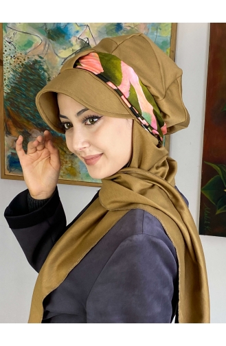 Milk Coffee Ready to Wear Turban 1727OCKTBRT-05