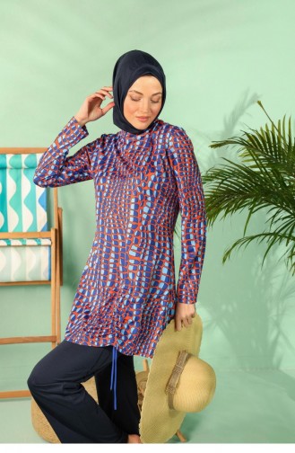 Maillot de Bain Hijab Pourpre 1929